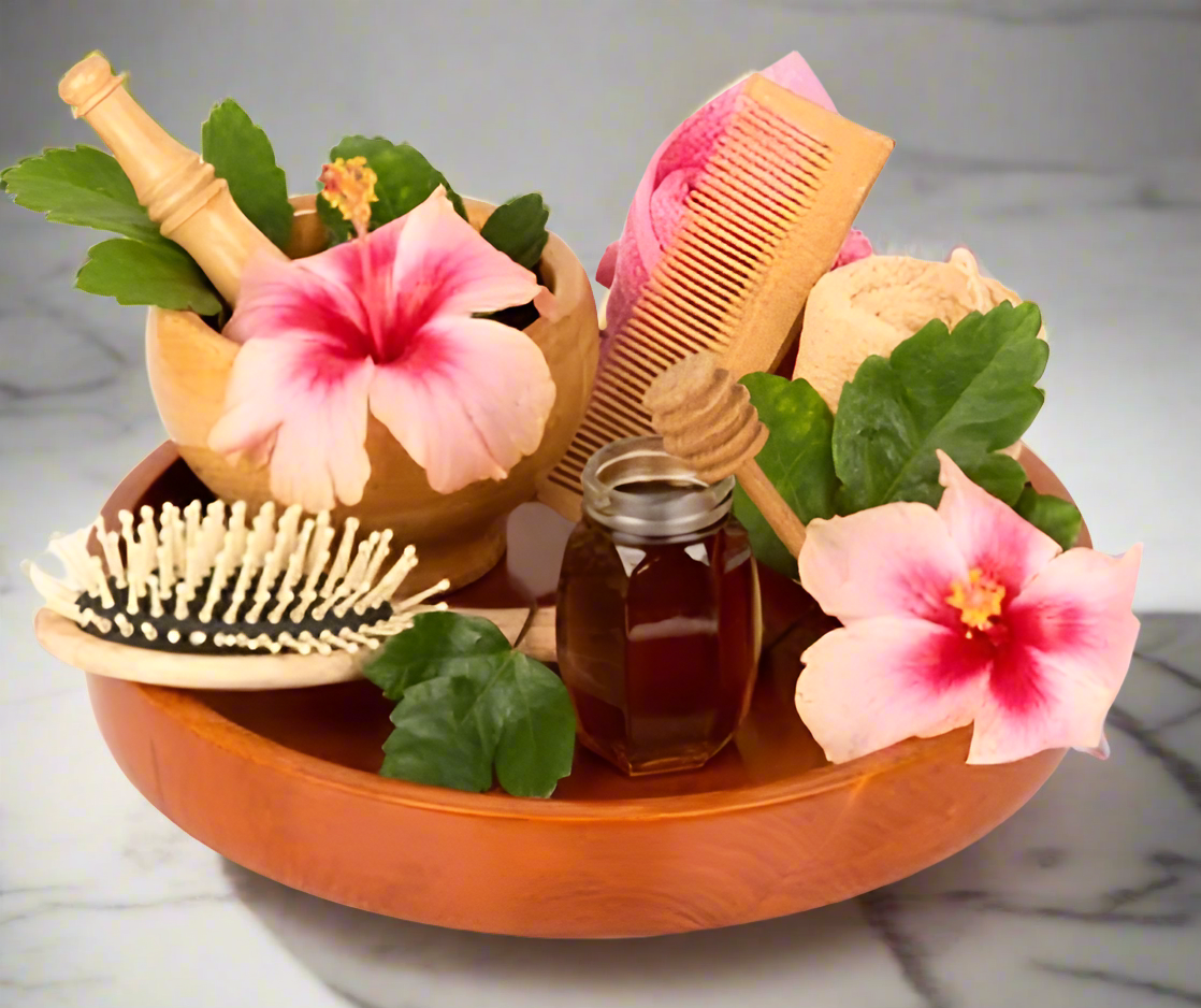 HONEY & HIBISCUS LEAVE-IN CONDITIONER- 8oz