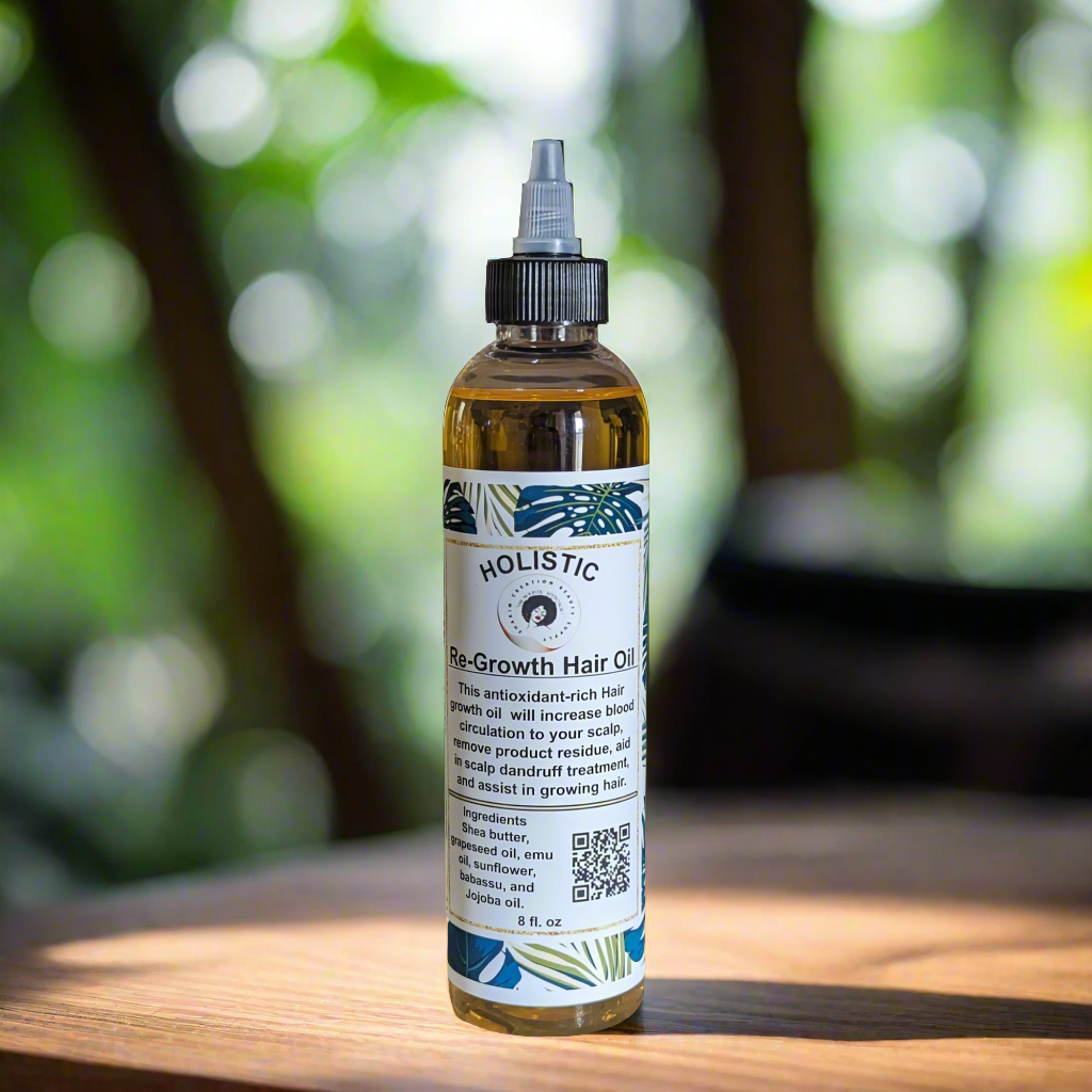 RE-GROWTH HAIR OIL-8oz